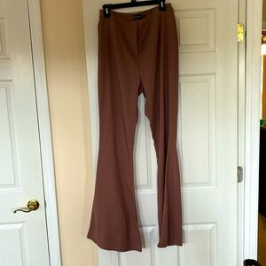 Nude Flare pants